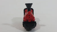 1990s Soma W.P. 20357 Engine Locomotive Pullback Motorized Friction Red Black Die Cast Toy Railroad Vehicle