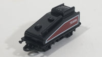 1990s Soma Train Coal Hauler Car 703698 Maroon and Black Plastic Toy Railroad Vehicle