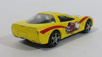 2003 Maisto Tonka Hasbro '97 Corvette 500 Official Pace Car Yellow Die Cast Toy Race Car Vehicle