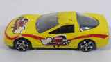 2003 Maisto Tonka Hasbro '97 Corvette 500 Official Pace Car Yellow Die Cast Toy Race Car Vehicle