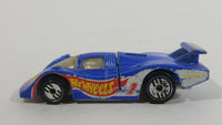 1994 Hot Wheels Ultra Hots Sol-Aire CX-4 Blue Die Cast Toy Car Vehicle Opening Rear Hood