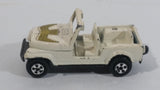 Vintage 1981 ERTL Dukes of Hazzard Daisy Duke's Jeep White Cream Die Cast Toy Car Vehicle 1/64 Scale