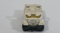 Vintage 1981 ERTL Dukes of Hazzard Daisy Duke's Jeep White Cream Die Cast Toy Car Vehicle 1/64 Scale