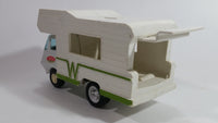 Vintage 1973 Tonka Winnebago White Camper Van RV Pressed Steel Toy Car Recreational Camping Vehicle