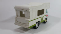 Vintage 1973 Tonka Winnebago White Camper Van RV Pressed Steel Toy Car Recreational Camping Vehicle