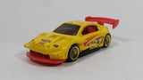 1998 Hot Wheels First Editions Pikes Peak Celica Pennzoil Express Lube 1 No Fear Yellow Die Cast Toy Race Car Vehicle