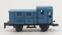 1990s Soma Train Car 68279 PN Blue Plastic Toy Railroad Vehicle