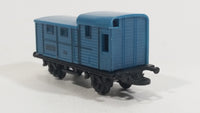 1990s Soma Train Car 68279 PN Blue Plastic Toy Railroad Vehicle