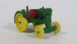 Ertl Millennium Farm Antique John Deere Waterloo Boy Tractor Green Yellow Red Die Cast Toy Farming Machinery Vehicle 1/64 Scale - Made in Korea - 31480