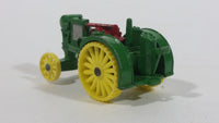 Ertl Millennium Farm Antique John Deere Waterloo Boy Tractor Green Yellow Red Die Cast Toy Farming Machinery Vehicle 1/64 Scale - Made in Korea - 31480