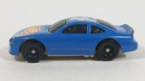 1998 Hot Wheels Racer Nascar #44 Blue Die Cast Toy Race Car Vehicle McDonald's Happy Meal