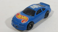 1998 Hot Wheels Racer Nascar #44 Blue Die Cast Toy Race Car Vehicle McDonald's Happy Meal