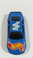 1998 Hot Wheels Racer Nascar #44 Blue Die Cast Toy Race Car Vehicle McDonald's Happy Meal