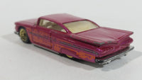 1997 Hot Wheels First Editions '59 Chevrolet Impala Pink Die Cast Toy Low Rider Car Vehicle