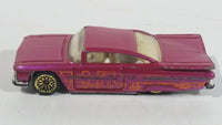 1997 Hot Wheels First Editions '59 Chevrolet Impala Pink Die Cast Toy Low Rider Car Vehicle