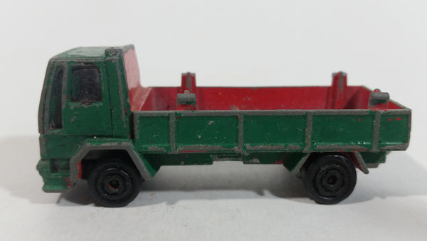 1980s Majorette Movers Ford Toy Truck Green (Originaly Red) Die Cast Toy Car Vehicle 1/100 Scale No. 241-245