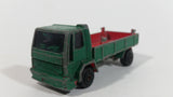 1980s Majorette Movers Ford Toy Truck Green (Originaly Red) Die Cast Toy Car Vehicle 1/100 Scale No. 241-245