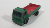 1980s Majorette Movers Ford Toy Truck Green (Originaly Red) Die Cast Toy Car Vehicle 1/100 Scale No. 241-245