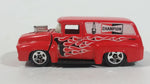 2010 Hot Wheels HW Performance 1956 Ford Truck Champion Spark Plugs Red Die Cast Toy Car Hot Rod Vehicle