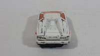 2000 Hot Wheels World Racers 2 25th Anniversary Lamborghini Countach White Die Cast Toy Exotic Super Car Vehicle