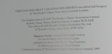 Reader's Digest Travels & Adventures Through The Great Canadian Wilderness Hard Cover Book