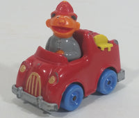 1981 Hasbro The Muppets Sesame Street Ernie Fireman Red Fire Truck Die Cast Toy Car Emergency Vehicle