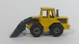 Vintage Majorette Tracto Bull Dozer Front End Loader No. 211 & 263 Yellow Black 1/87 Scale Die Cast Toy Construction Equipment Vehicle