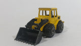 Vintage Majorette Tracto Bull Dozer Front End Loader No. 211 & 263 Yellow Black 1/87 Scale Die Cast Toy Construction Equipment Vehicle
