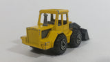 Vintage Majorette Tracto Bull Dozer Front End Loader No. 211 & 263 Yellow Black 1/87 Scale Die Cast Toy Construction Equipment Vehicle