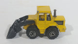 Vintage Majorette Tracto Bull Dozer Front End Loader No. 211 & 263 Yellow Black 1/87 Scale Die Cast Toy Construction Equipment Vehicle
