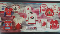 2004 Molson Canadian Hockey Canada Team Jersey History Wall Plaque Board - Ending Year 2000