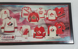 2004 Molson Canadian Hockey Canada Team Jersey History Wall Plaque Board - Ending Year 2000