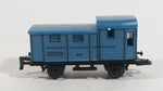 1990s Soma Train Car 68279 PN Blue Plastic Toy Railroad Vehicle