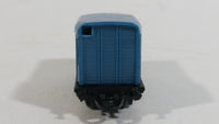 1990s Soma Train Car 68279 PN Blue Plastic Toy Railroad Vehicle