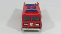 1996 Hot Wheels Fire Eater Red Fire Truck Die Cast Toy Car Vehicle - 7SP - Blue Lights