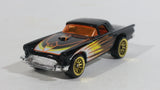 1999 Hot Wheels '50s Cruisers '57 T-Bird Black Die Cast Toy Classic Car Vehicle