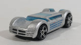 2005 Hot Wheels First Editions - Drop Tops Dodge Super 8 Hemi Metalflake Silver Die Cast Toy Car Vehicle