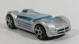 2005 Hot Wheels First Editions - Drop Tops Dodge Super 8 Hemi Metalflake Silver Die Cast Toy Car Vehicle