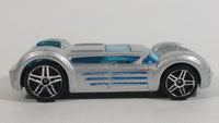 2005 Hot Wheels First Editions - Drop Tops Dodge Super 8 Hemi Metalflake Silver Die Cast Toy Car Vehicle