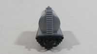 1990s Soma Train Gas Fuel Tanker Car 402107 - 10140 Grey Black Plastic Toy Railroad Vehicle