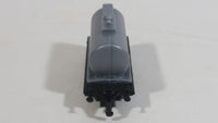 1990s Soma Train Gas Fuel Tanker Car 402107 - 10140 Grey Black Plastic Toy Railroad Vehicle