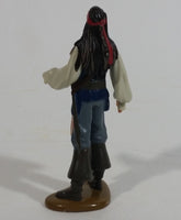 DecoPac Disney Pirates of the Caribbean Movie Film Series Character Jack Sparrow Johnny Depp 3 3/4" Tall Figure Cake Topper