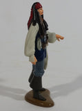 DecoPac Disney Pirates of the Caribbean Movie Film Series Character Jack Sparrow Johnny Depp 3 3/4" Tall Figure Cake Topper