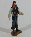 DecoPac Disney Pirates of the Caribbean Movie Film Series Character Jack Sparrow Johnny Depp 3 3/4" Tall Figure Cake Topper