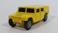 Maisto Commando Hum-V Yellow Die Cast Toy Car Vehicle