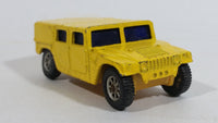 Maisto Commando Hum-V Yellow Die Cast Toy Car Vehicle