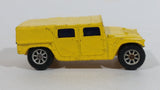 Maisto Commando Hum-V Yellow Die Cast Toy Car Vehicle