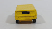 Maisto Commando Hum-V Yellow Die Cast Toy Car Vehicle