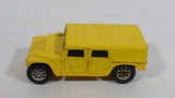 Maisto Commando Hum-V Yellow Die Cast Toy Car Vehicle