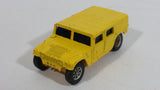 Maisto Commando Hum-V Yellow Die Cast Toy Car Vehicle